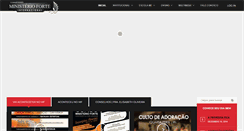Desktop Screenshot of ministerioforte.com.br